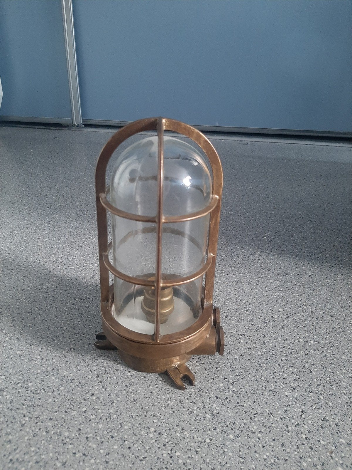 Vintage messing scheepslamp / wandlamp, Ophalen of Verzenden