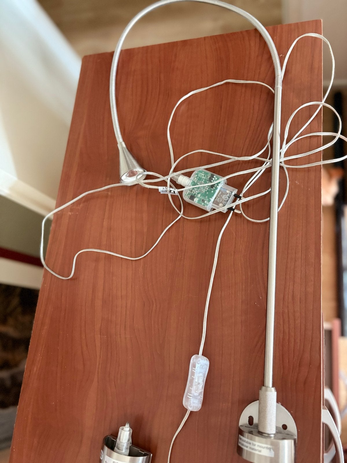 Flexibele LED-leeslampjes voor commode of bed, Huis en Inrichting, Keuken | Bestek, Gebruikt, Ophalen