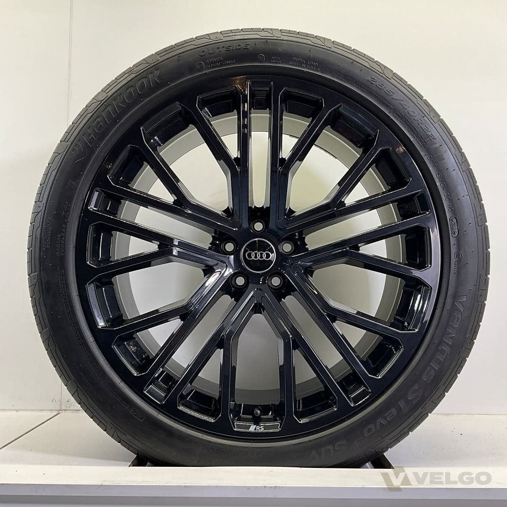 AUDI RSQ8 SQ8 Q8 SET VELGEN + ZOMERBANDEN 22 INCH, Gebruikt, Banden en Velgen, Info@velgo.nl, Ophalen of Verzenden