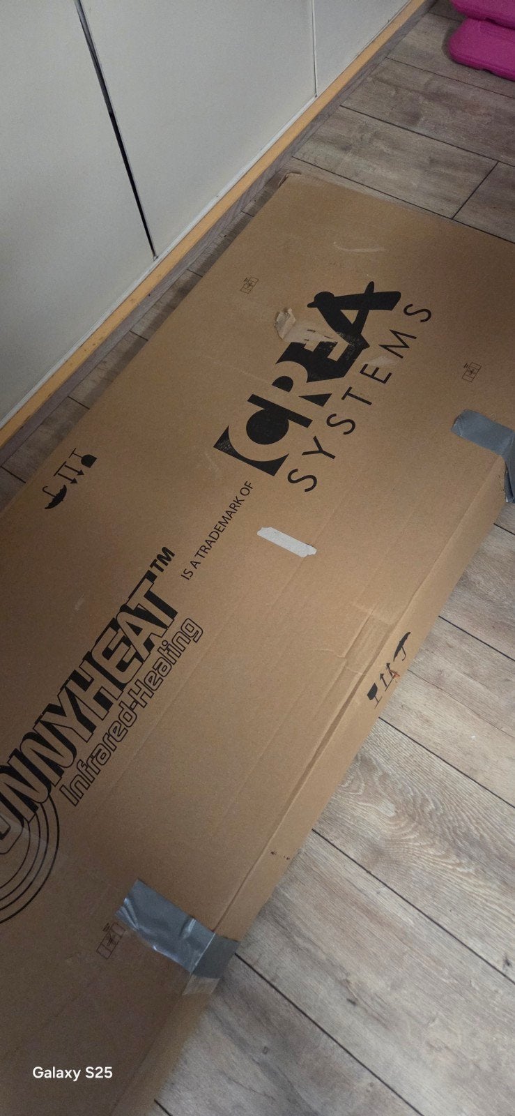 Nieuw Sunny Heat Infrarood Paneel 60x150cm (Crea), Ophalen, Nieuw, 800 watt of meer, Overige typen