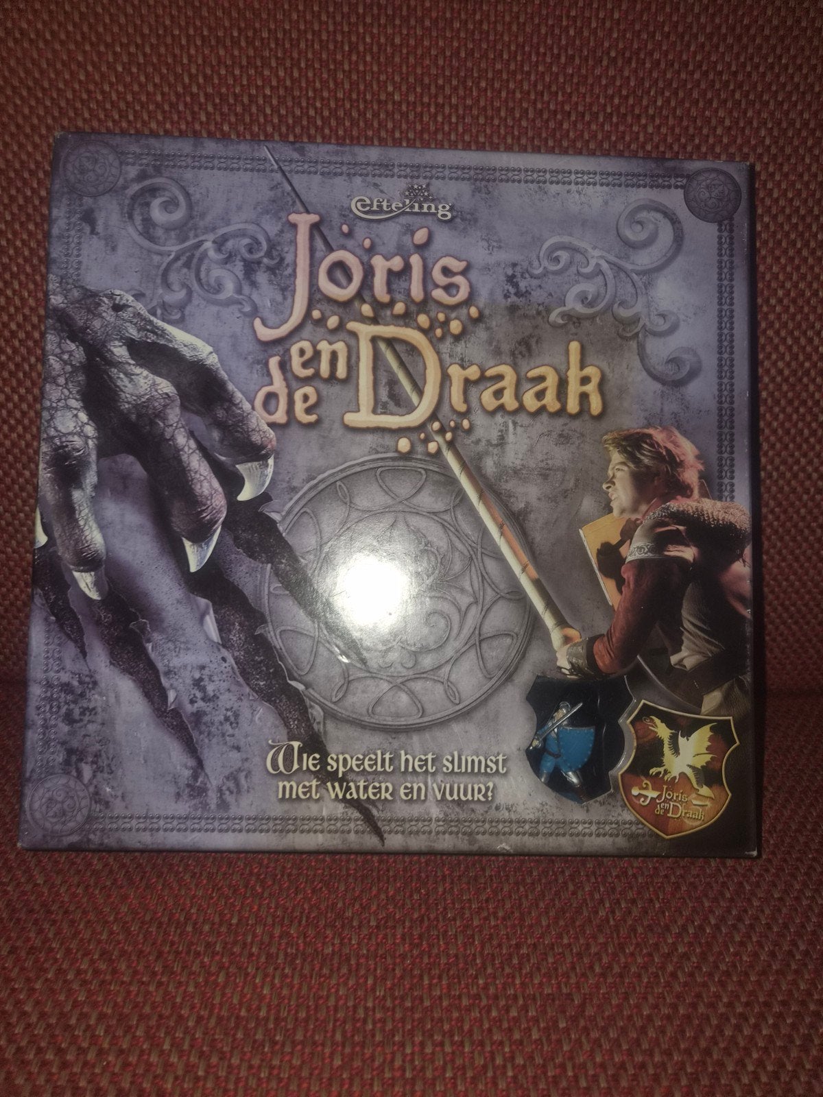 Efteling Joris en de Draak Bordspel, Drie of vier spelers, Ophalen of Verzenden, Zo goed als nieuw, Efteling