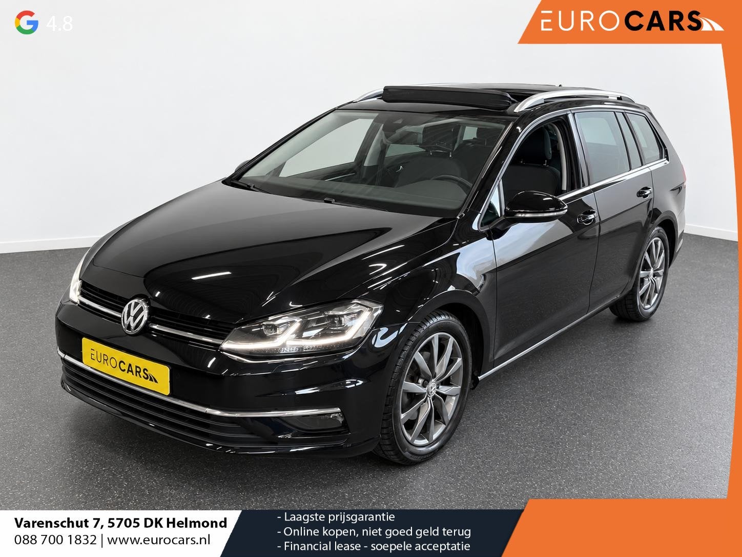Volkswagen Golf Variant 1.5 TSI Highline 150pk Automaat Pano, Auto's, Gebruikt, 4 cilinders, 150 pk, 1257 kg