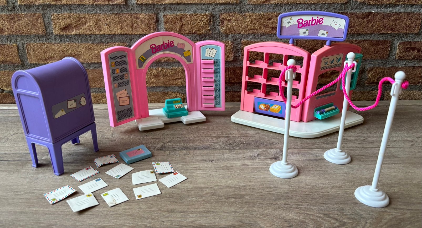 Barbie postkantoor, Ophalen, Gebruikt, Pop