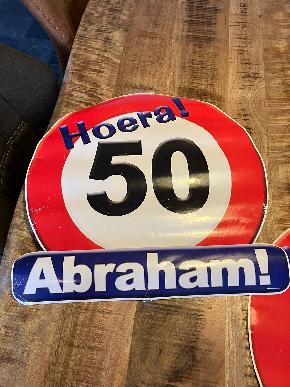 Abraham versieringen, Ophalen of Verzenden, Zo goed als nieuw