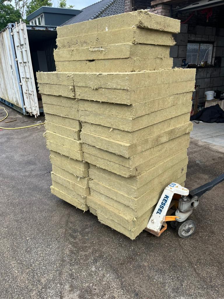 Rockwool isolatie platen, Doe-het-zelf en Verbouw, Isolatie en Afdichting, Ophalen of Verzenden, Steenwol, 4 tot 8 cm, 15 m² of meer