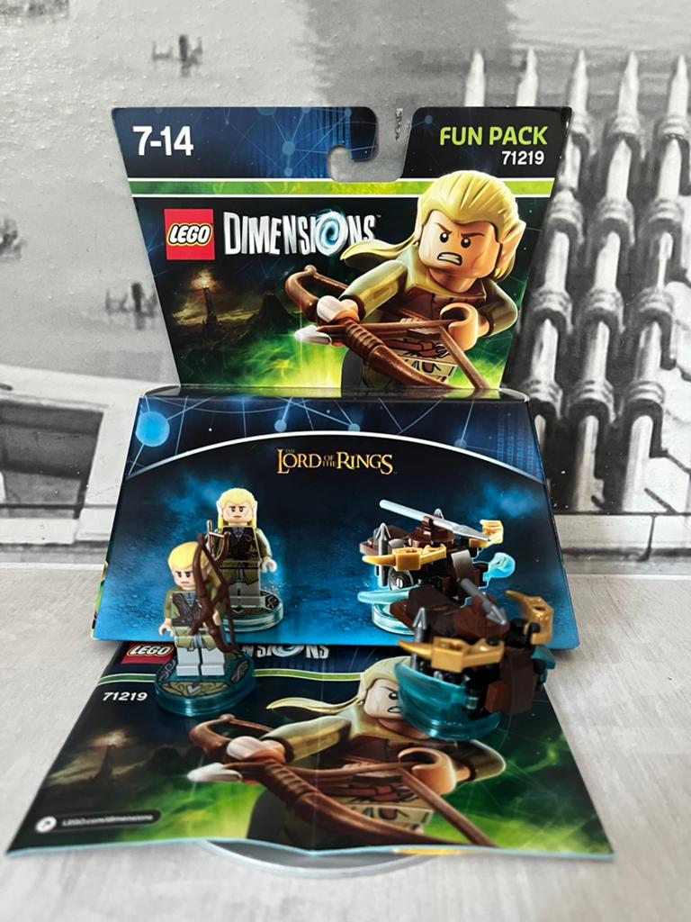 Lego Dimensions 71219 Fun Pack (Legolas With box, Avontuur en Actie, 2 spelers, Ophalen of Verzenden, Zo goed als nieuw