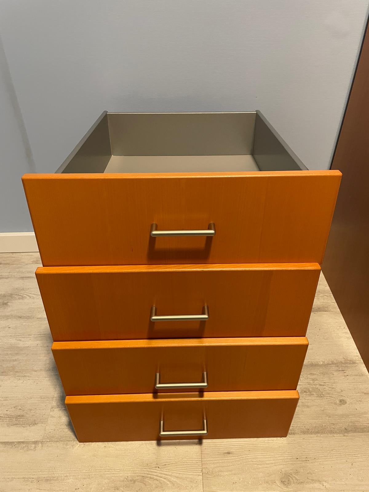 Gratis op te halen: Ikea PAX lades, deuren, spiegeldeur, Ophalen, Gebruikt, 200 cm of meer, 50 tot 100 cm