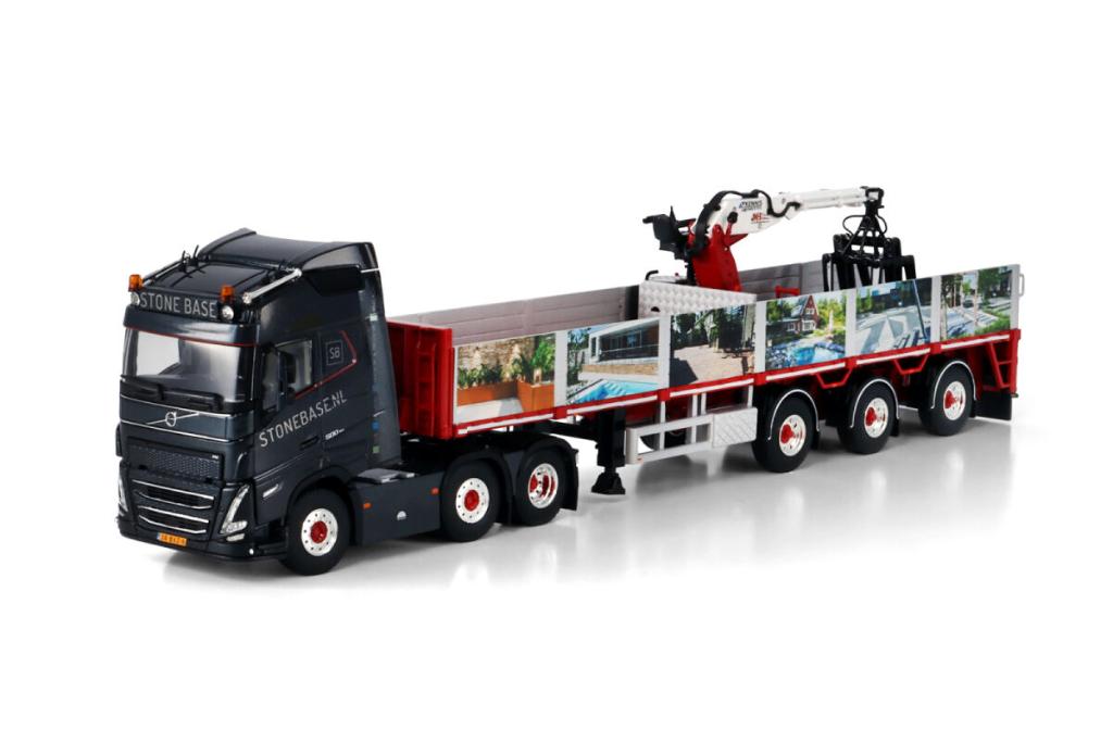 Stone base; VOLVO FH5 GLOBETROTTER 6X2 TWIN STEER BRICK TRAI, Nieuw, Ophalen of Verzenden, Bus of Vrachtwagen, Wsi