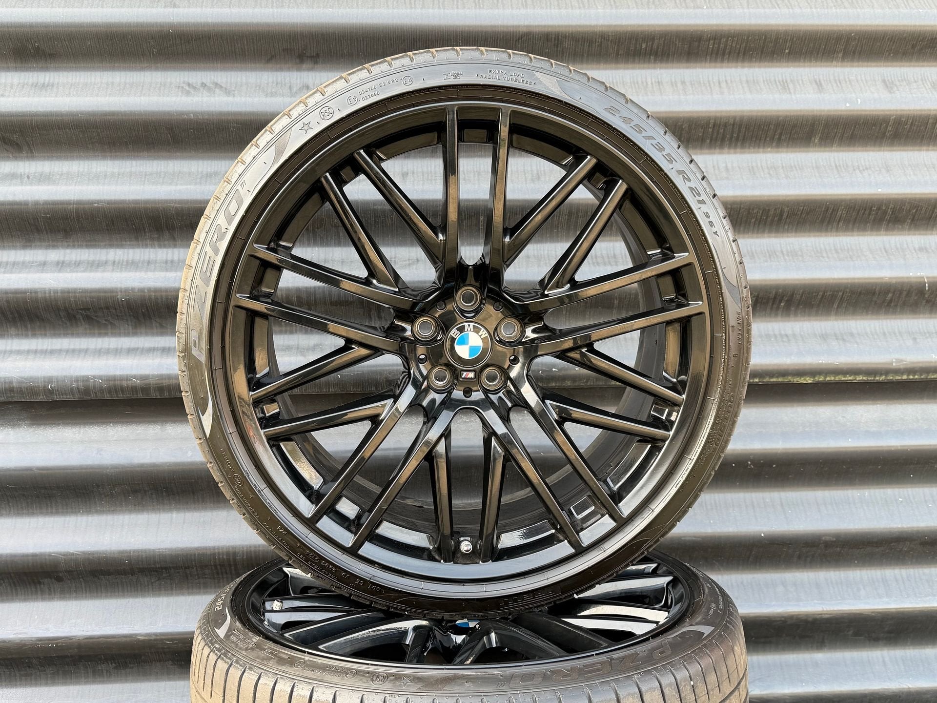 21” Orig Bmw Styling 650M G60 G61 G32 G11 G12 velgen banden, Gebruikt, -, -, Banden en Velgen