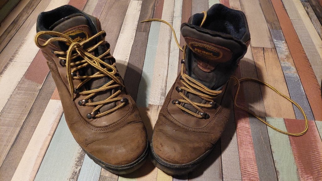 Meindl wandelschoenen, leer/Gore-Tex - Maat 42, Ophalen, Gebruikt, Schoenen