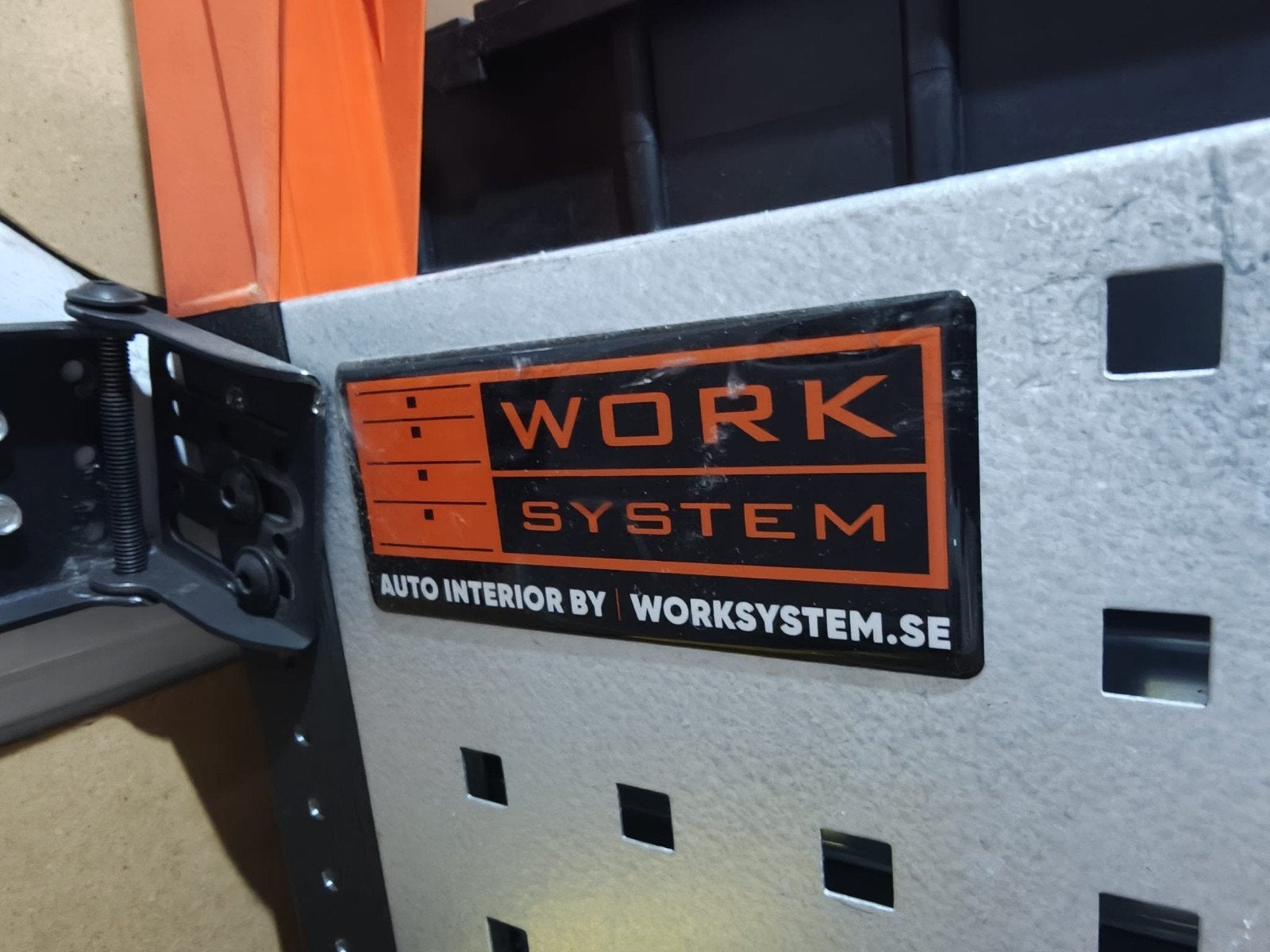 Work System bedrijfswageninrichting met 3 lades en planken, Ophalen