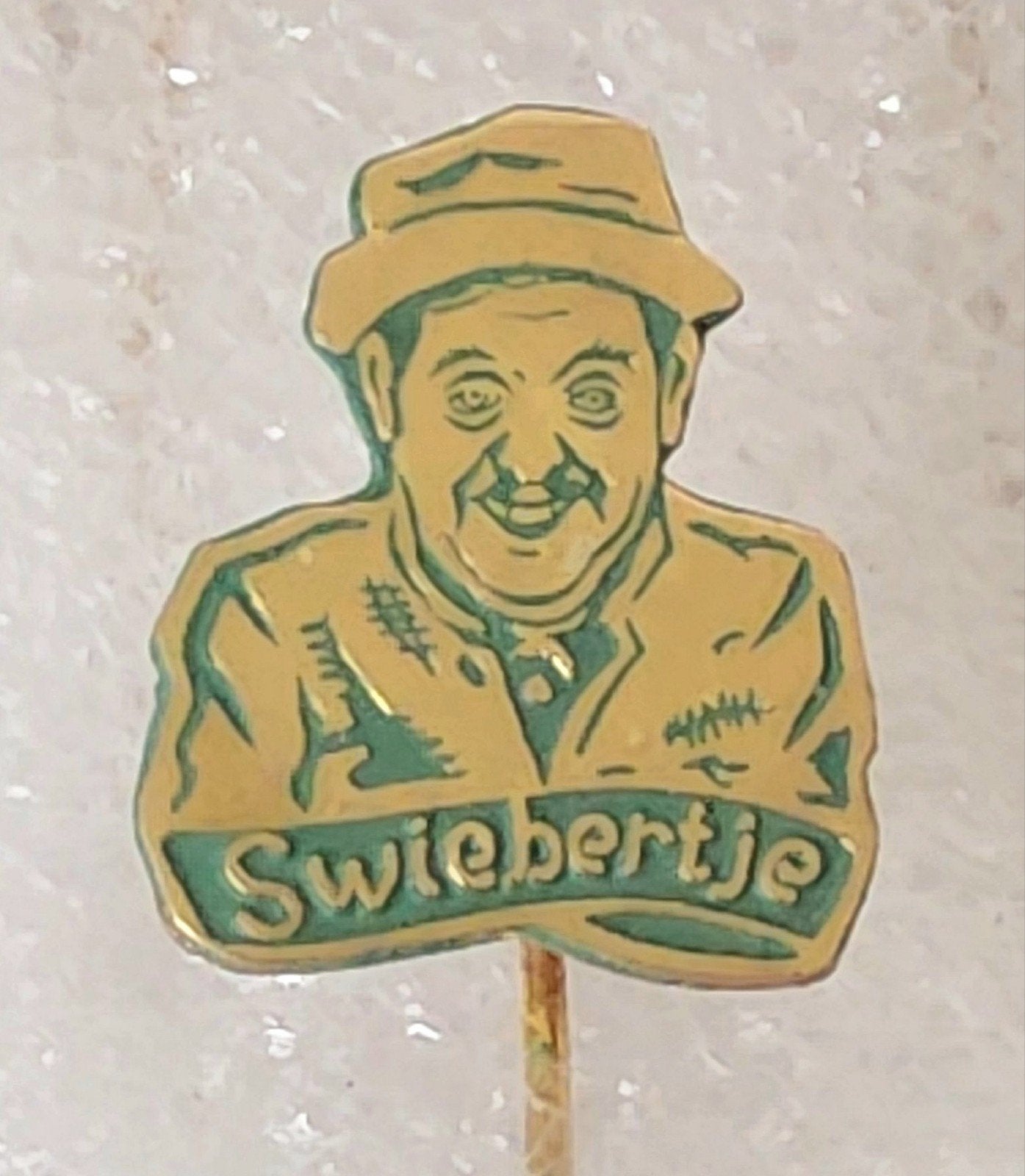 Vintage Swiebertje Speldje - Nostalgisch Verzamelobject, Verzamelen, Speldjes, Pins en Buttons, Ophalen of Verzenden, Gebruikt
