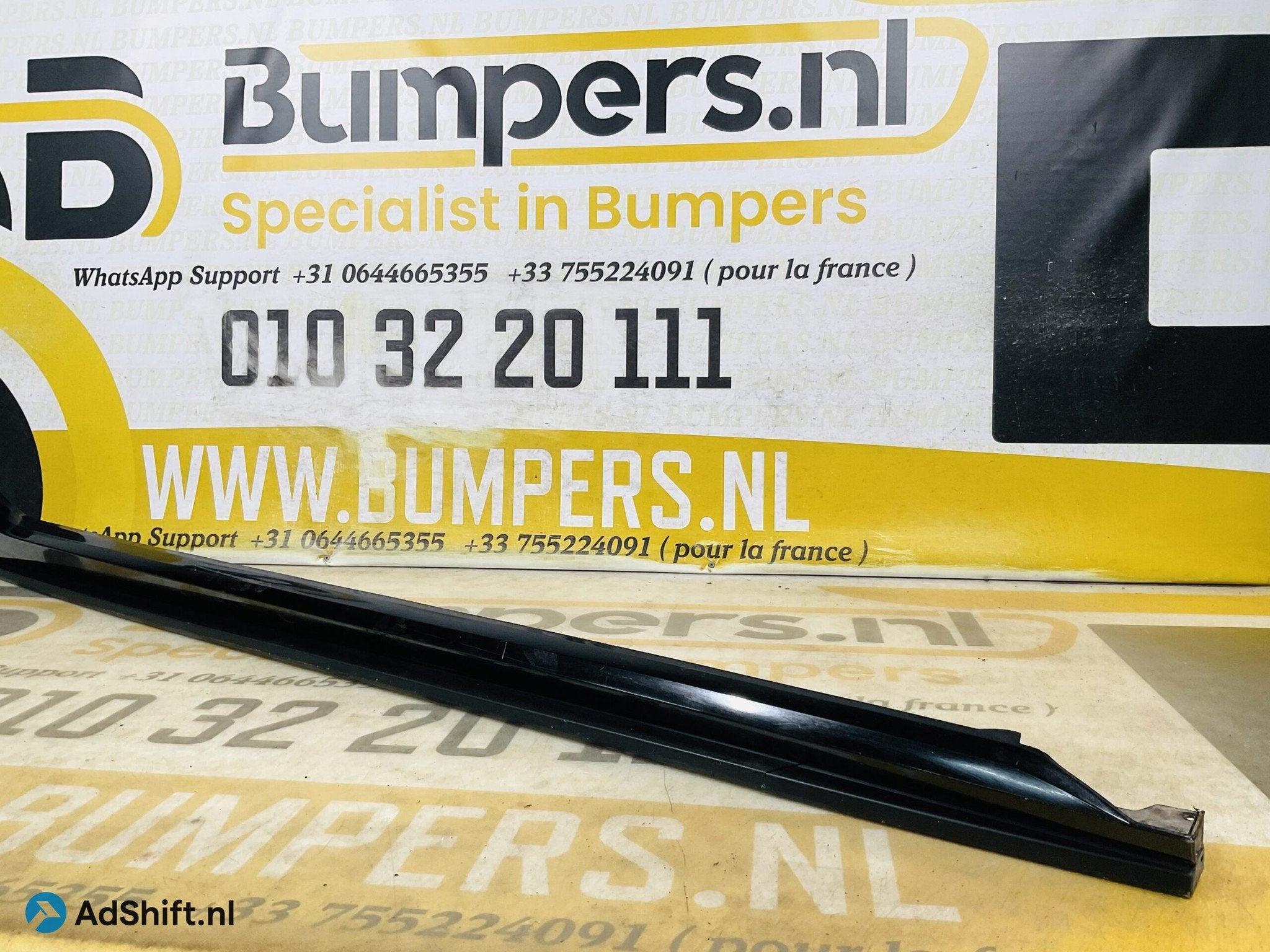 Zijskirt Renault Megane 4 RSline RS Line 2016-2021 Recht Dor, Bumper