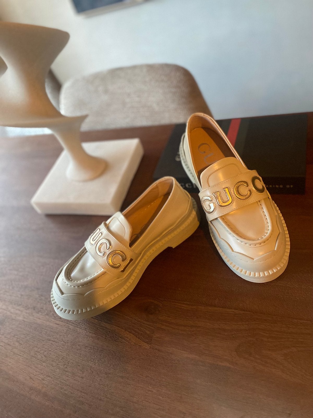 Loafers ecru maat 39, Ophalen, Nieuw, Instappers, Beige