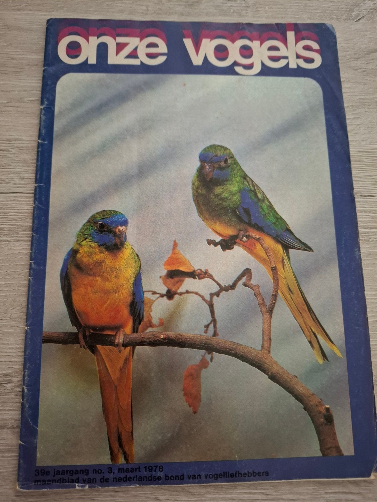 "ONZE VOGELS" 1978, Ophalen of Verzenden, Vogels