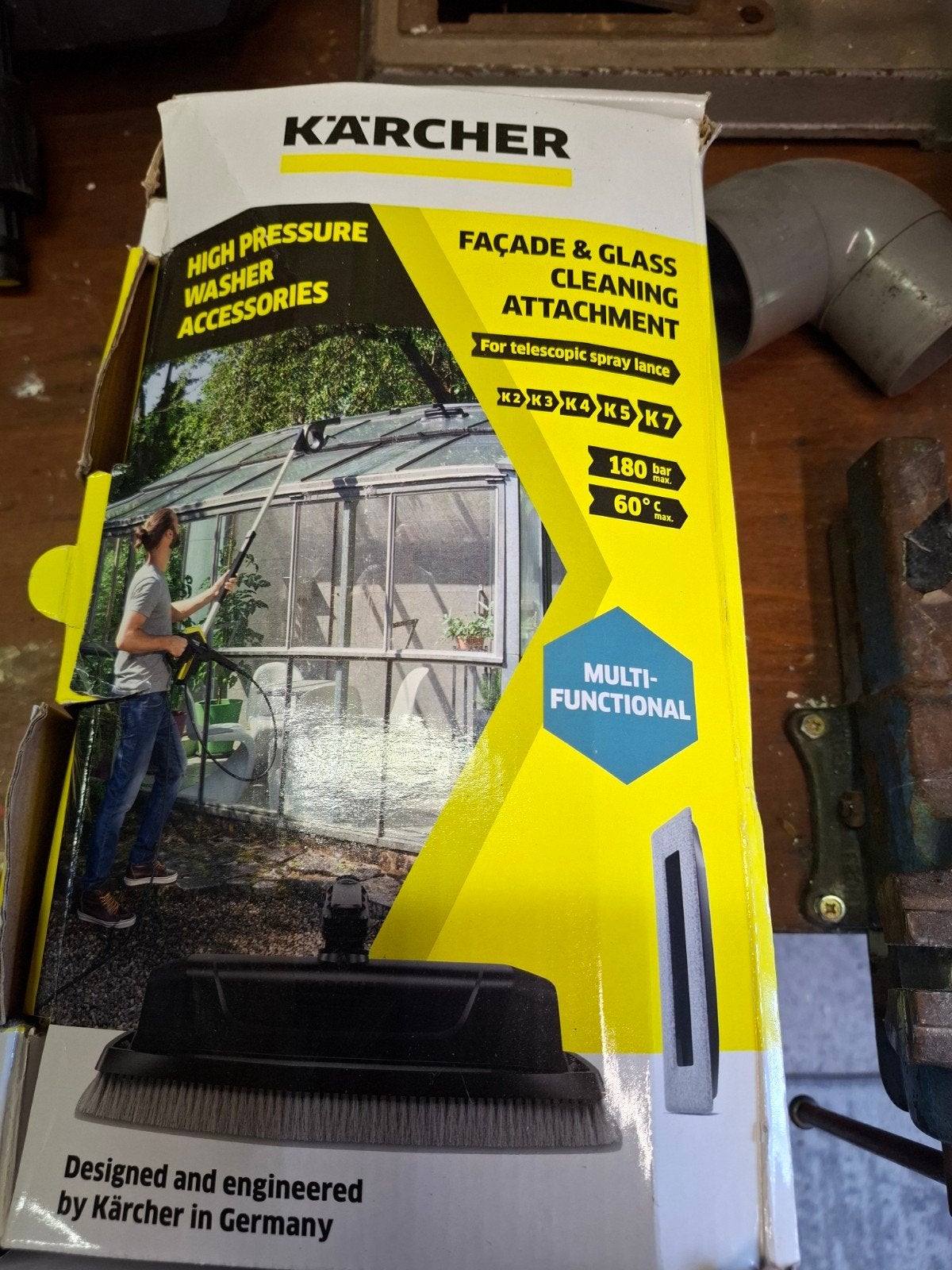 Kärcher Gevel- & Glasreinigingshulpstuk voor hogedrukreinige, Ophalen, Nieuw