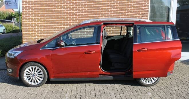 FORD Grand C-Max 1.0 EcoBoost 125pk Titanium, Auto's, Ford, Voorwielaandrijving, 745 kg, Gebruikt, Origineel Nederlands