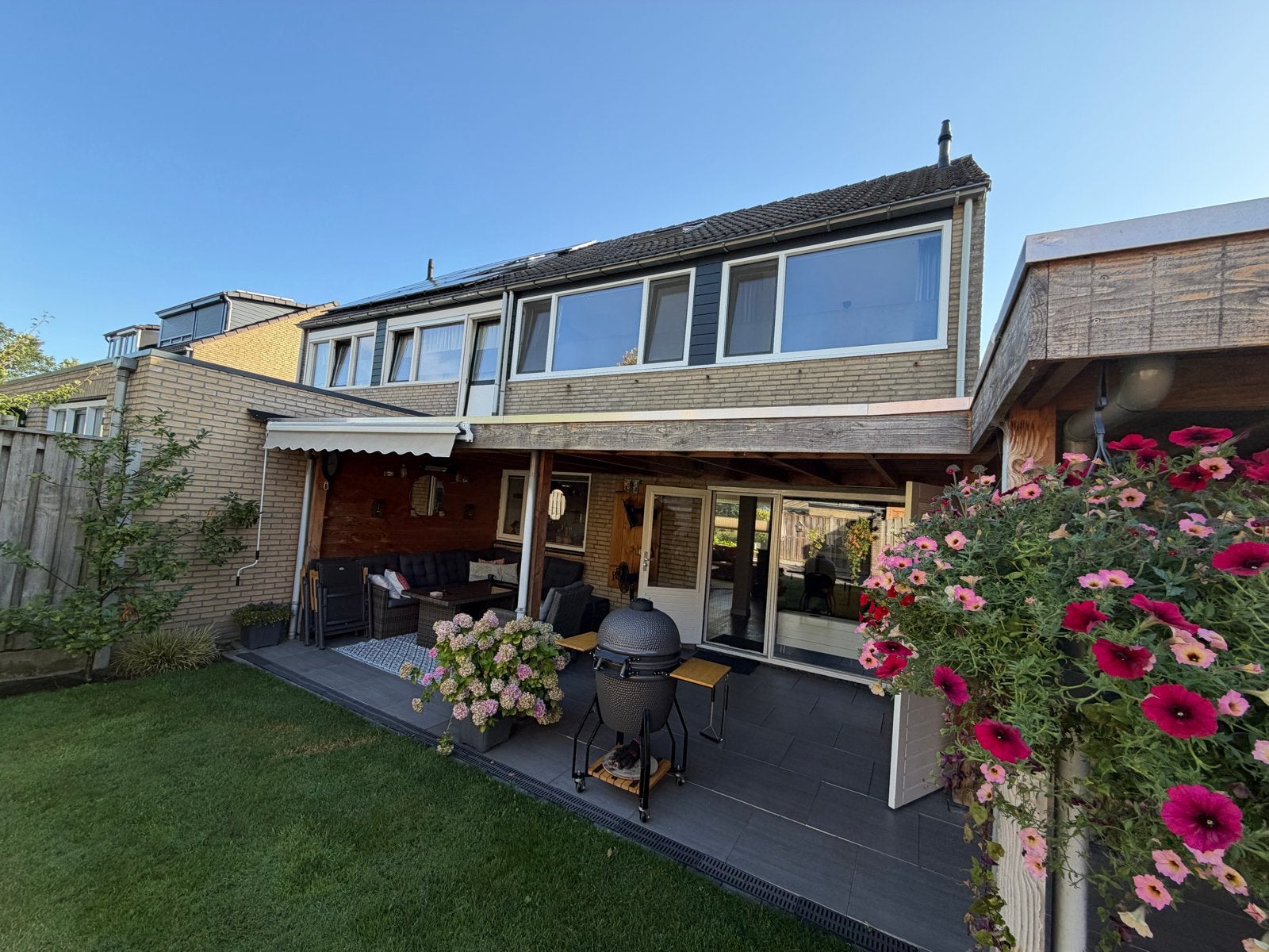 Douglas Houten overkapping, Tuin en Terras, Ophalen, Gebruikt, Veranda
