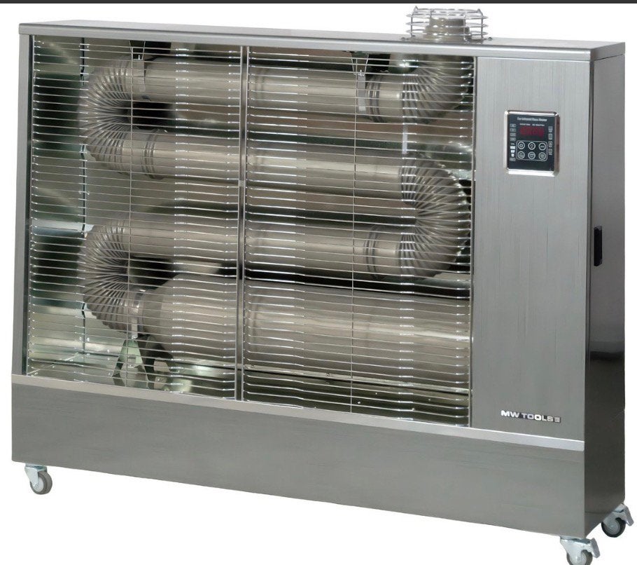 Infrarood dieselstraler Pro 16 kW silver 180-920 m³ MW Tools, Ophalen, Nieuw