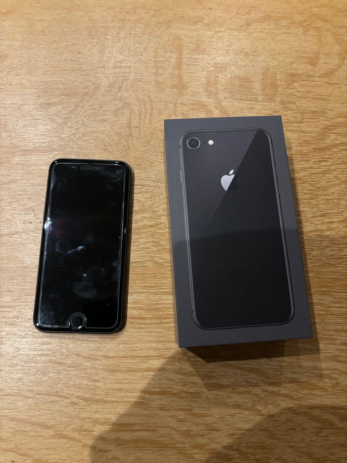 iPhone 8 Zwart 64GB - Goede staat met 93% batterijconditie, Telecommunicatie, Ophalen, Zwart, Zo goed als nieuw, 64 GB