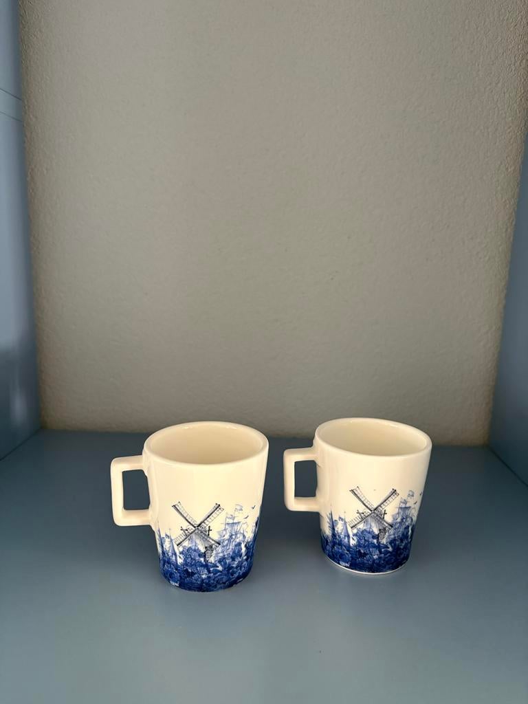 Set van 2 Piet Hein Eek kopjes, Ophalen of Verzenden, Zo goed als nieuw, Overige stijlen, Kop(pen) en/of Schotel(s)