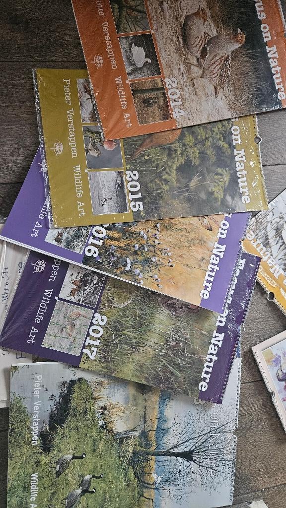 Kalenders Pieter Verstappen, Ophalen, Maandkalender, Nieuw