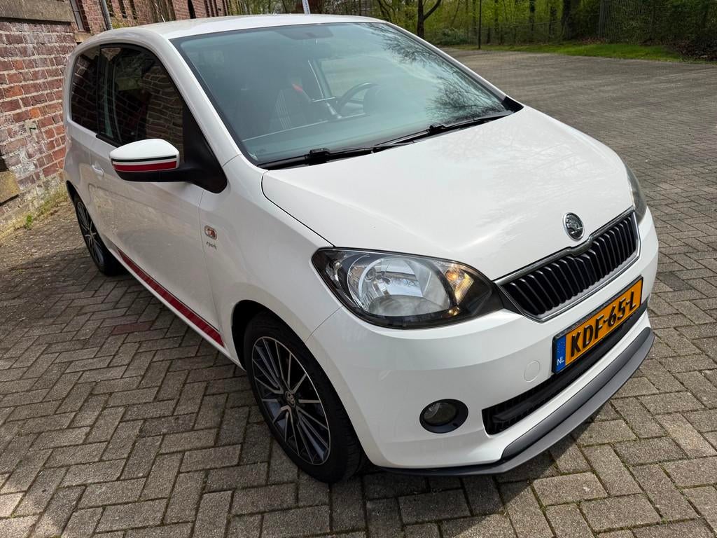 Skoda CITIGO 1.0 Greentech Sport Ultieme Wow Factor, Auto's, Voorwielaandrijving, Euro 5, Stof, Gebruikt