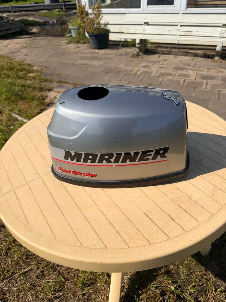 Mariner Mercury 4pk 5pk Buitenboordmotor Kap - FourStroke, Ophalen of Verzenden, Gebruikt, Motor en Techniek, Motorboot