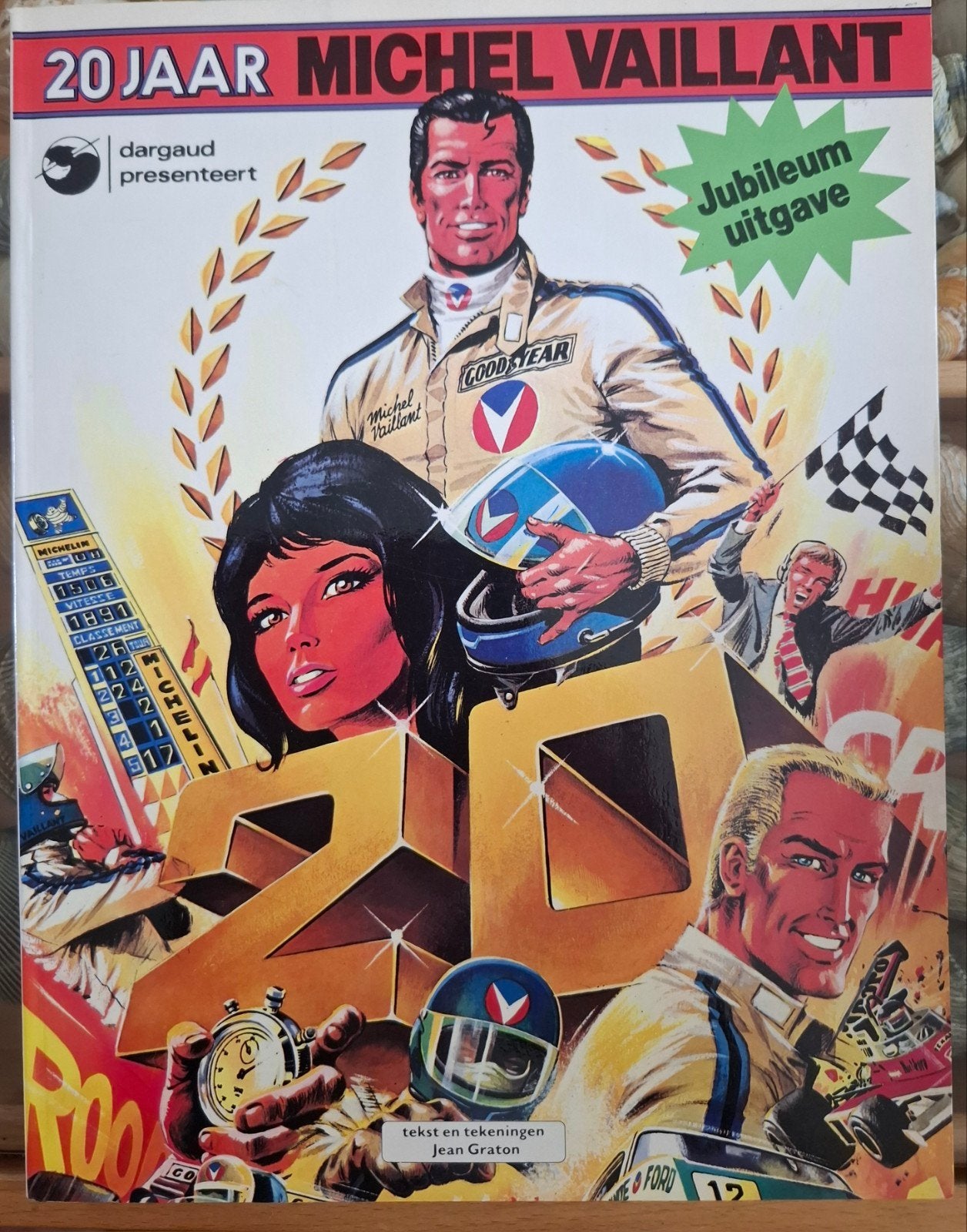 Michel Vaillant 20 jaar Jubileum Uitgave. € 10,--, Eén comic, Ophalen of Verzenden, Zo goed als nieuw, Europa