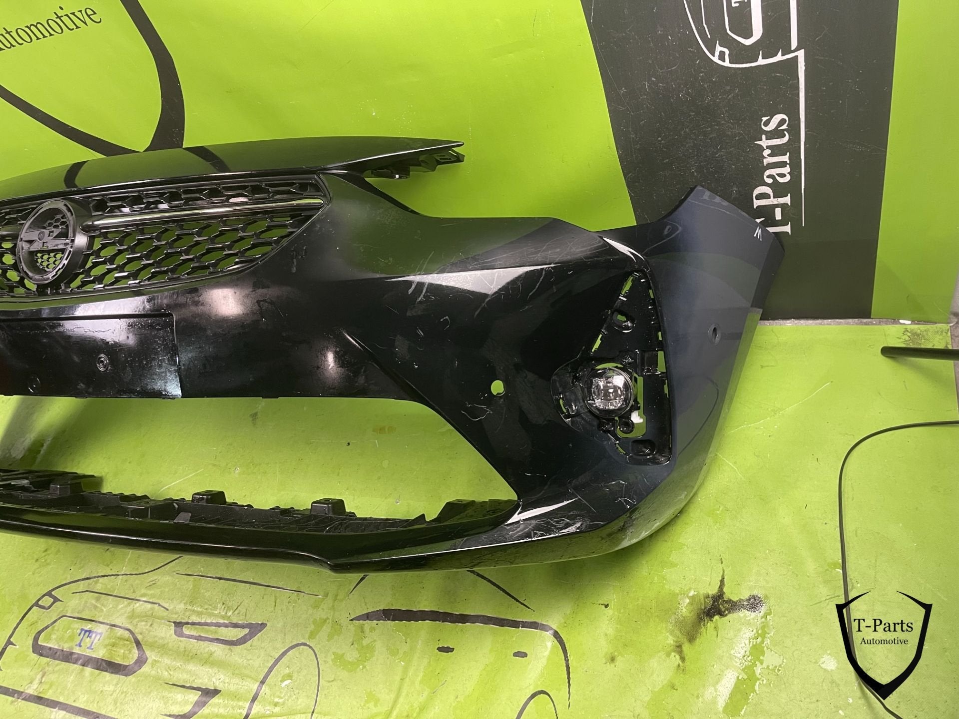 opel corsa f GS line voorbumepr 6x PDC bumper grille rooster, Info@fabrikant.eu, Opel, Ophalen of Verzenden, Bumper