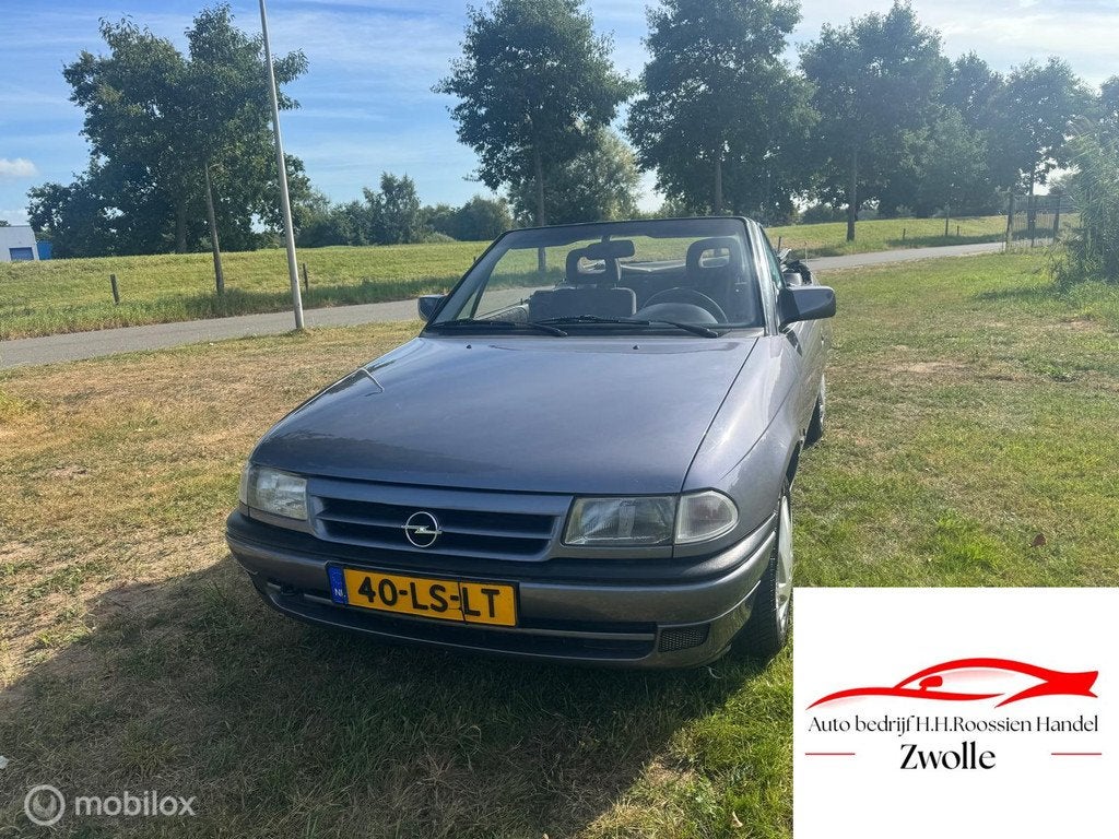 Opel Astra Cabriolet 2.0i, Auto's, Opel, Voorwielaandrijving, 1998 cc, Gebruikt, 4 cilinders
