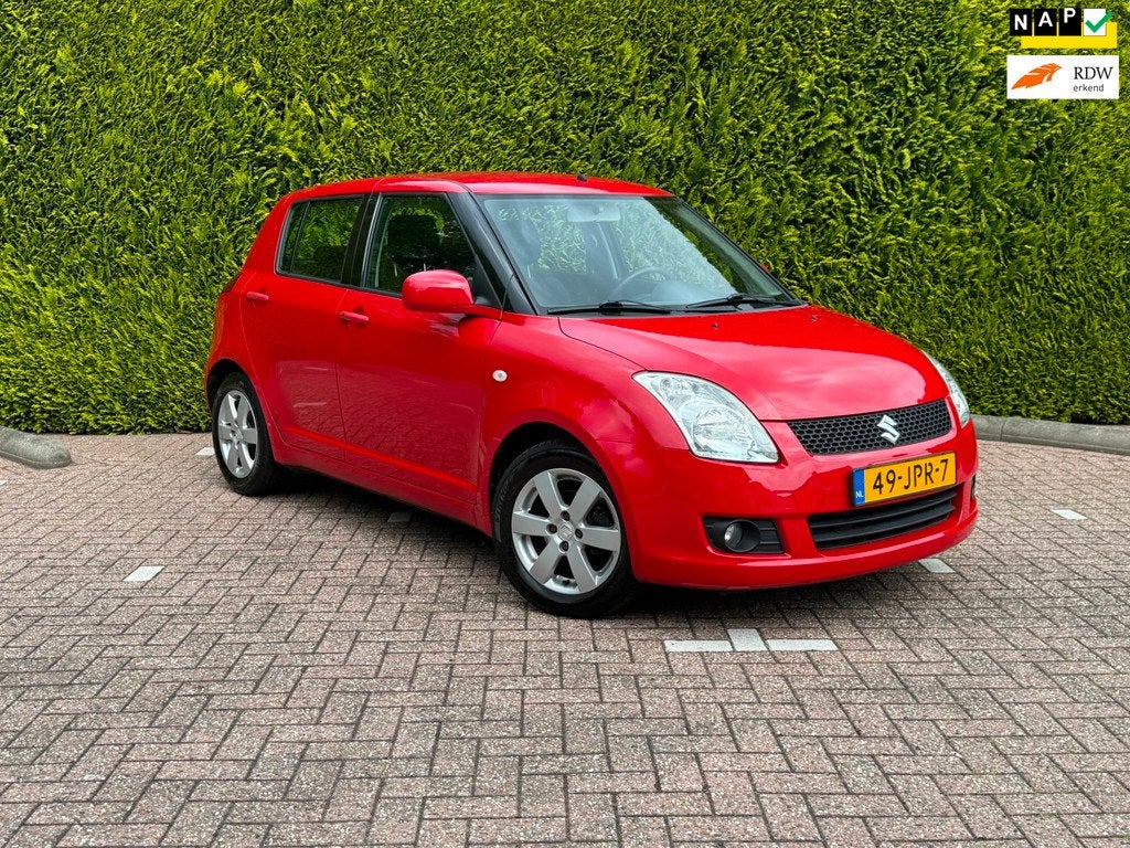 Suzuki Swift 1.5 Exclusive | Airco | Org NL | Automaat | Key, Auto's, Suzuki, Zwart, 4 cilinders, Swift, Bedrijf