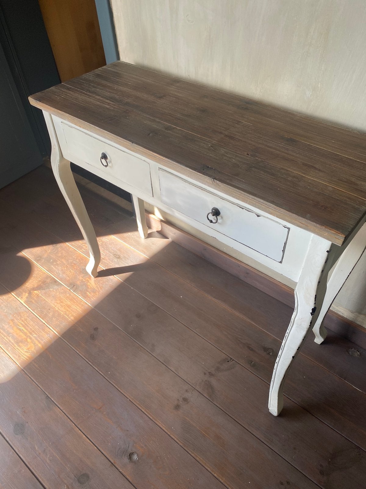 Landelijk side-tafeltje, Ophalen, 50 tot 100 cm, Zo goed als nieuw, 25 tot 50 cm