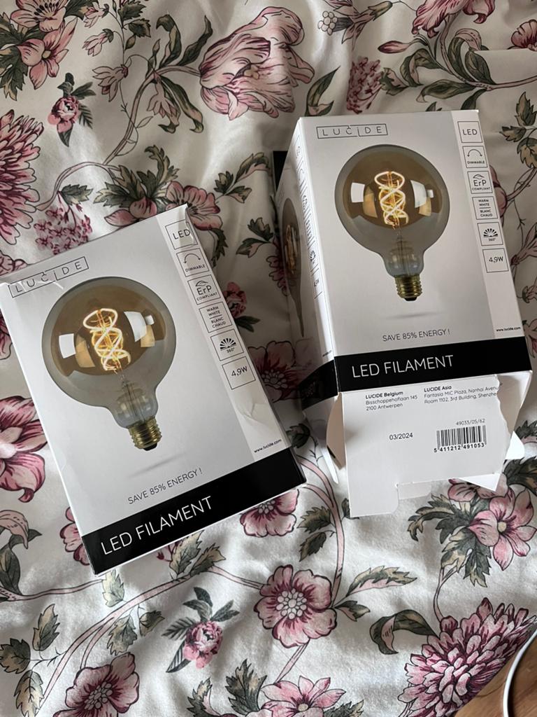 3 gloeilampen, Huis en Inrichting, Led-lamp, Minder dan 30 watt, Nieuw, E27 (groot)