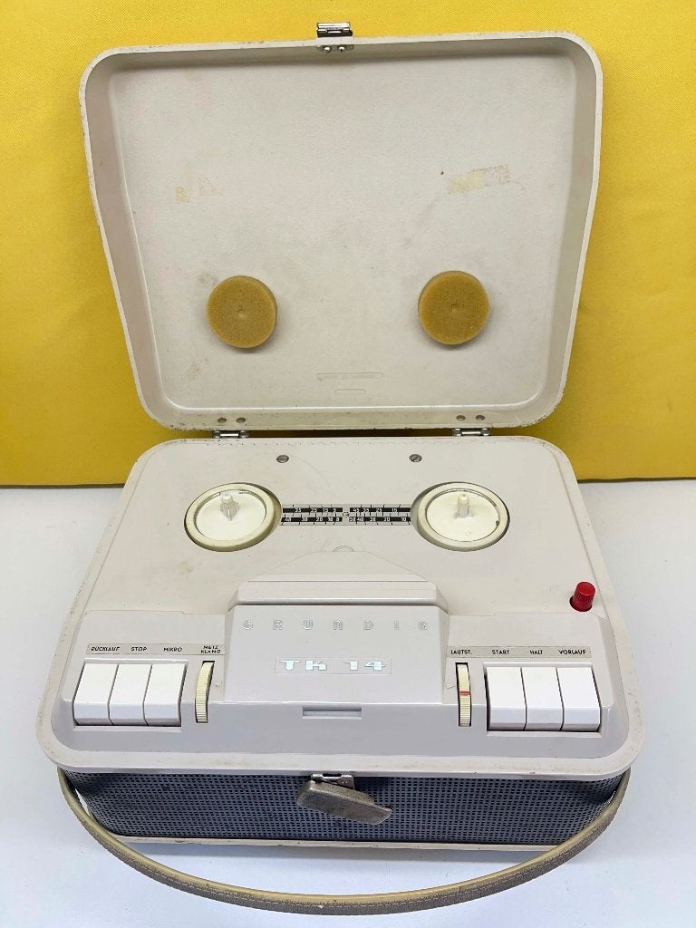 GRUNDIG TK 14 vintage Bandrecorder - werk is onbekend, N, N, Ophalen of Verzenden, N