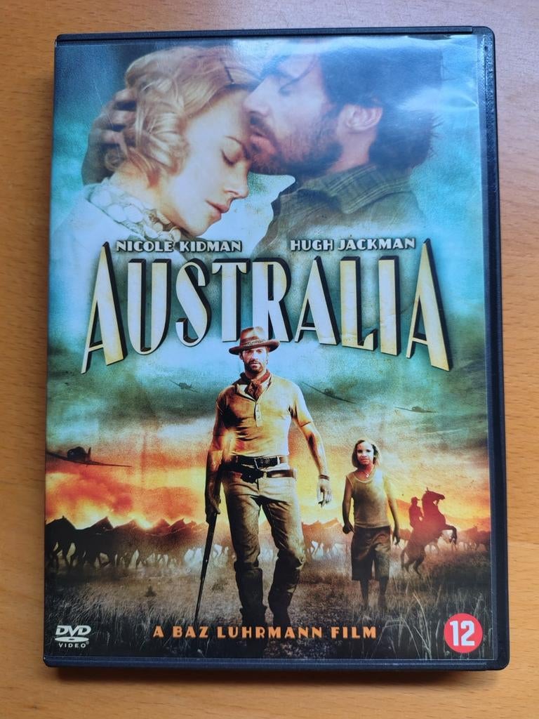 Australia DVD - Nicole Kidman, Hugh Jackman (Baz Luhrmann), Vanaf 12 jaar, Ophalen of Verzenden, Gebruikt, Historisch of Kostuumdrama