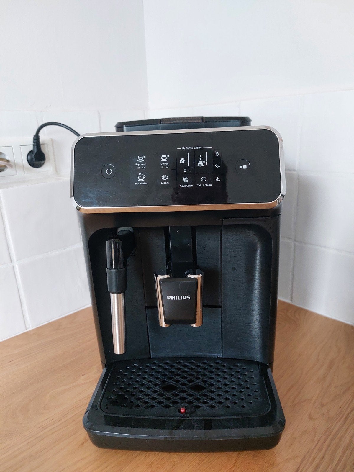 Philips Koffiemachine Bonen EP2220 - Volautomatisch Espresso, Witgoed en Apparatuur, Koffiezetapparaten, Ophalen, Koffiemachine