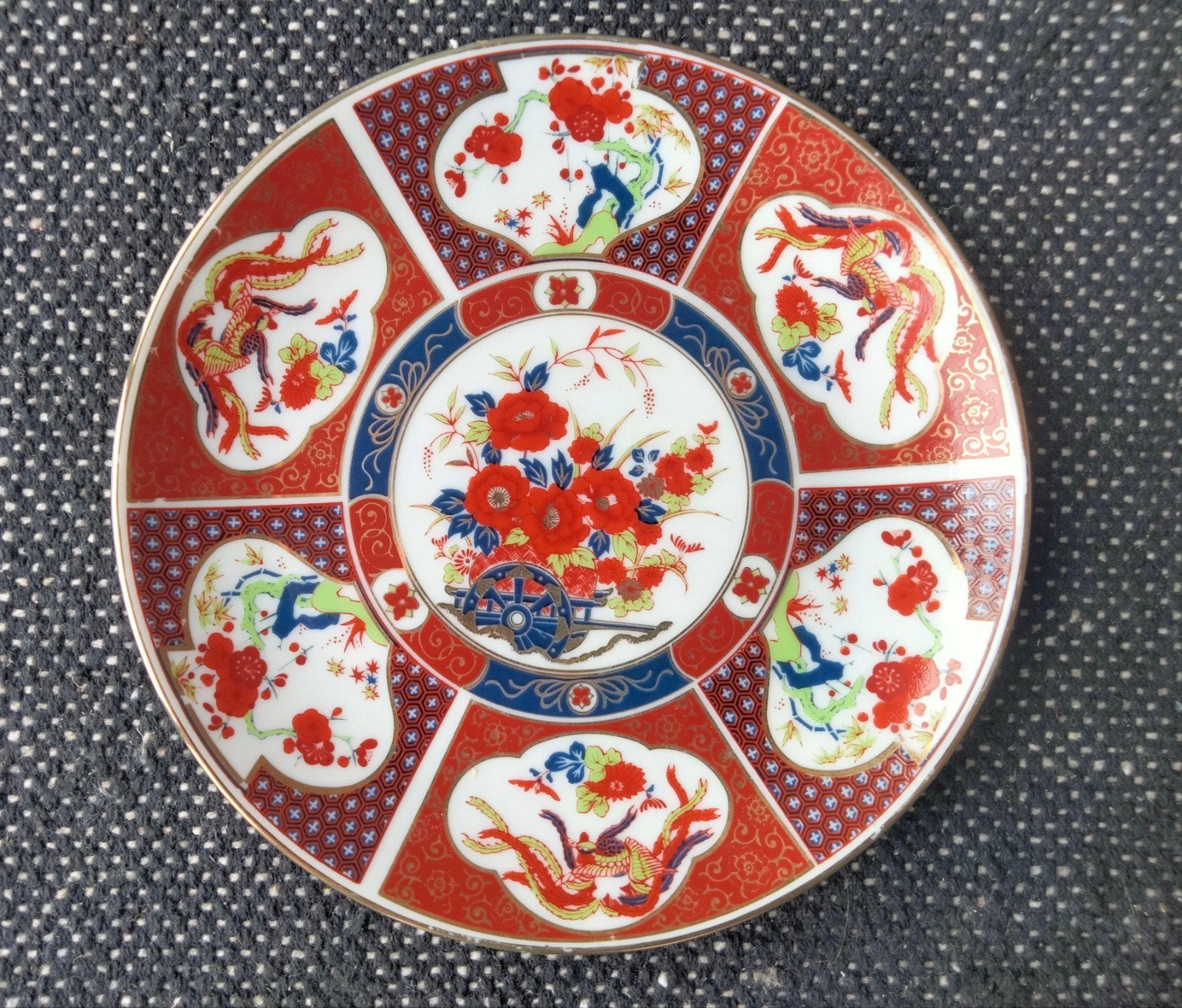 Imari Wandbord - Japans Decoratief Bord, Antiek en Kunst, Ophalen of Verzenden