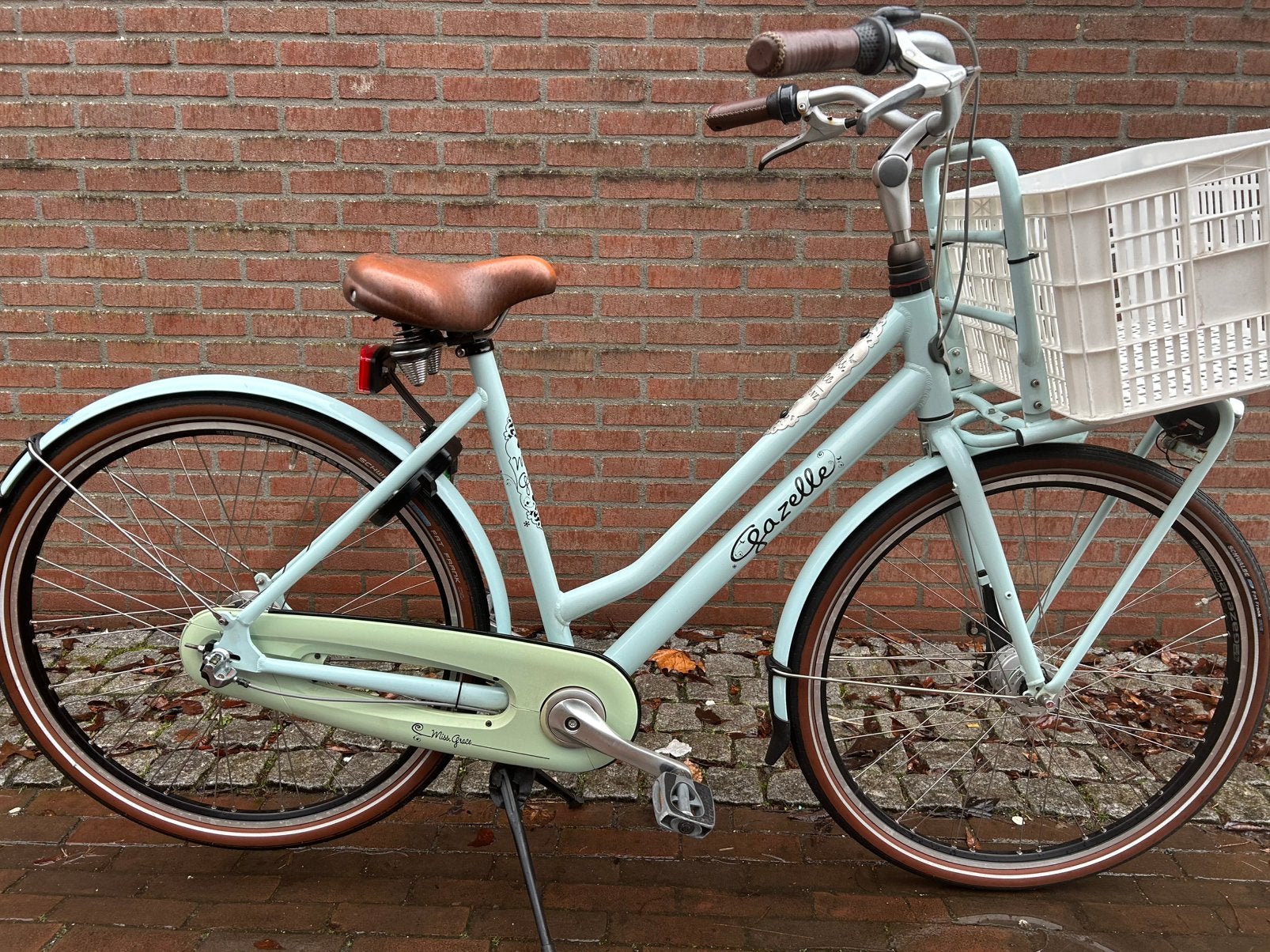 Damesfiets Gazelle Miss Grace 28 inch, Ophalen, 53 tot 56 cm, Versnellingen, Zo goed als nieuw