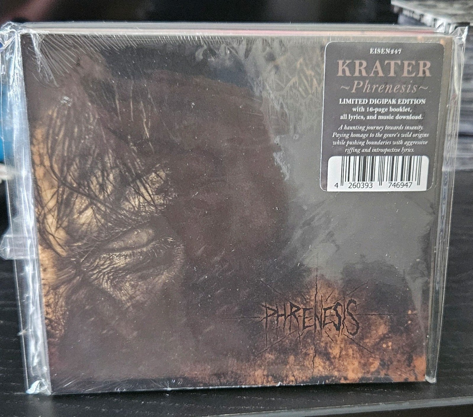 Krater - Phrenesis CD Nieuw, Ophalen, Nieuw in verpakking