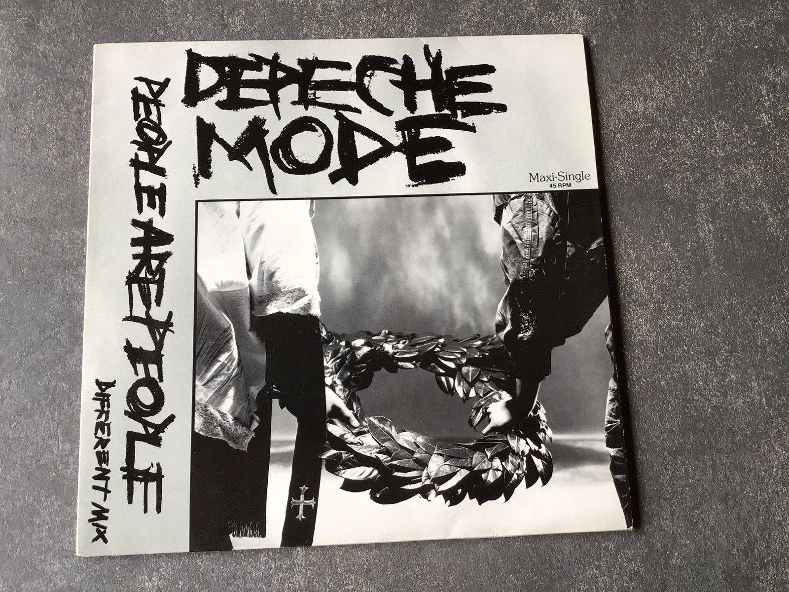 Depeche Mode - People are People- maxi single colored vinyl, Gebruikt, Pop, Colored vinyl, Ophalen of Verzenden