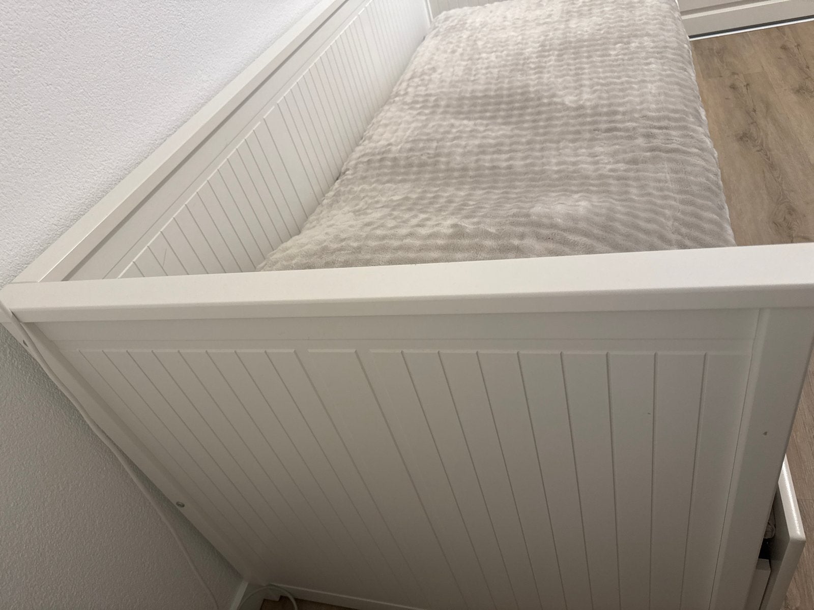 IKEA Hemnes Bedbank - Wit met 3 lades, Ophalen, Gebruikt, Eenpersoons, Wit