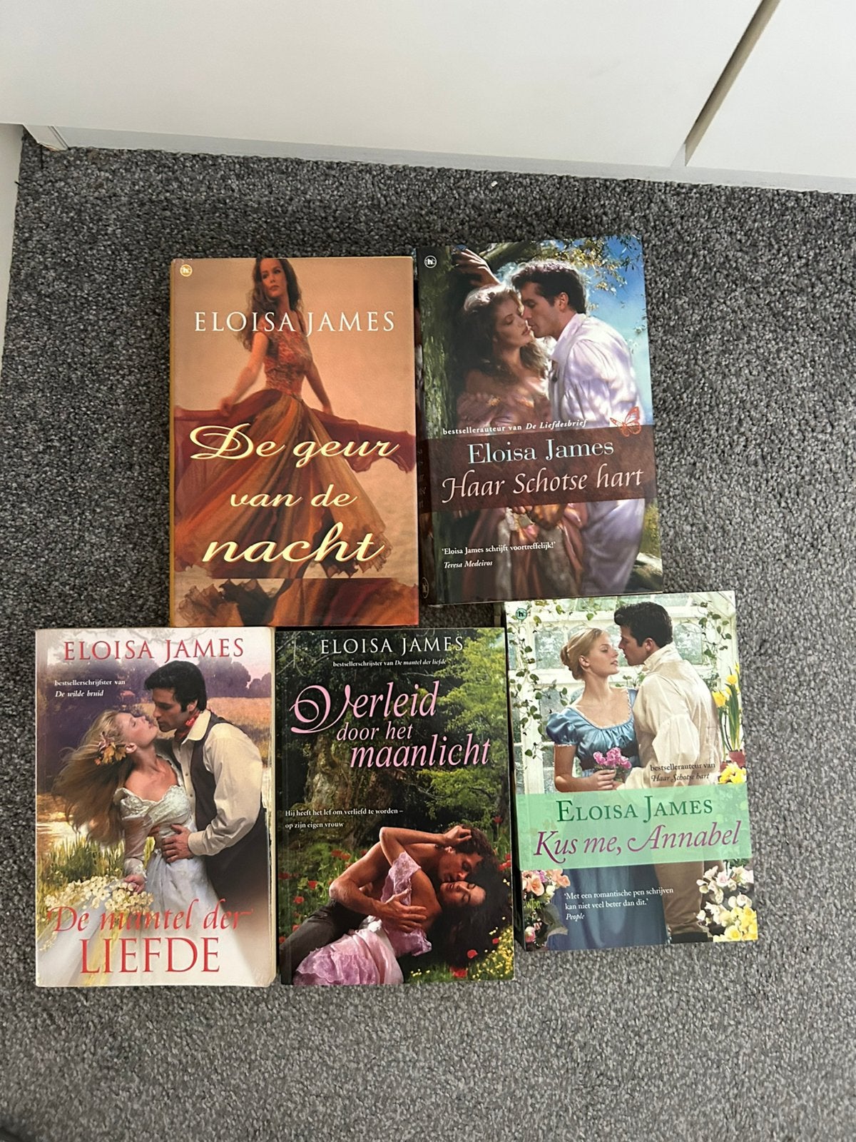 Eloisa James 5 stuks, Boeken, Ophalen of Verzenden, Zo goed als nieuw