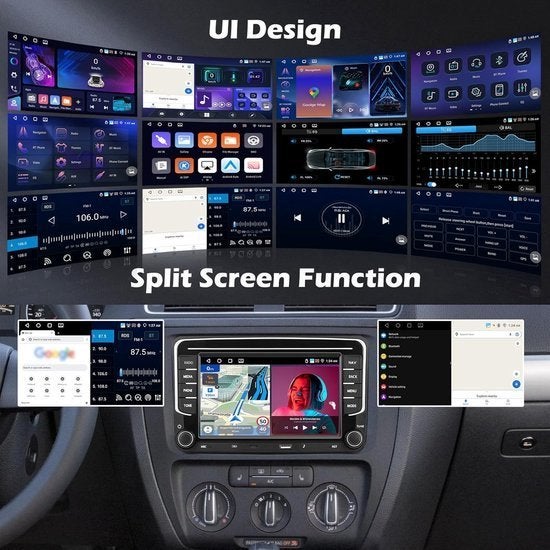 Android Autoradio – 2-DIN Autoradio – Multimedia Radio, Corvance B.V., Verzenden, Nieuw, Corvancebol@gmail.com