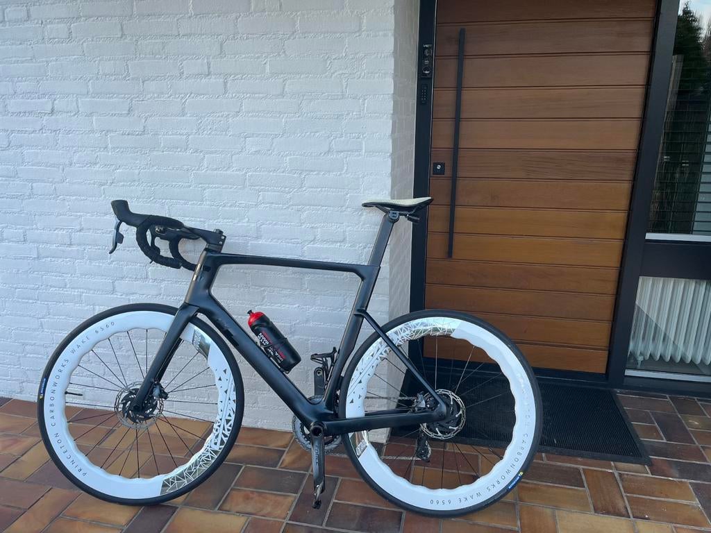 Xl maat 59 2023 Carbon Wielrenfiets met Sram Force etap AXS, Ophalen, Zo goed als nieuw, Overige typen
