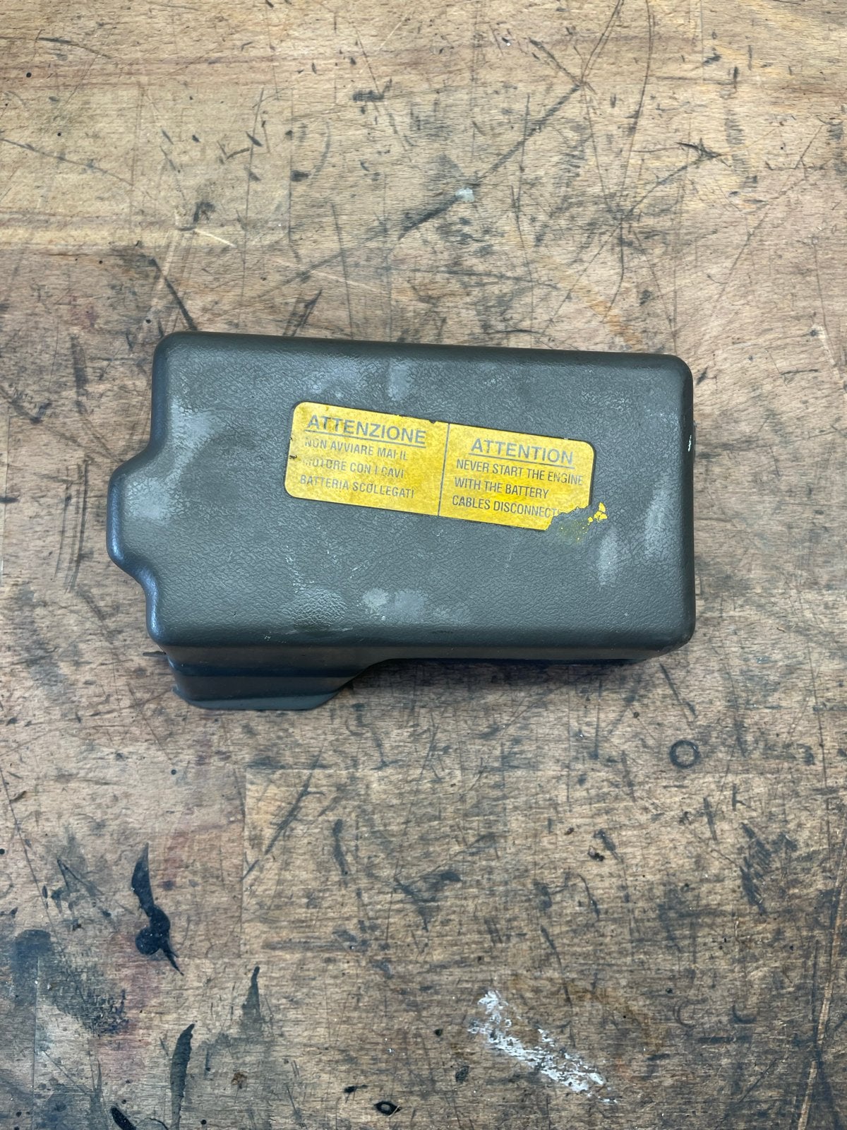 Accu afdekkap Piaggio SKR/Skipper/Typhoon/NRG, Ophalen of Verzenden, Gebruikt, Kap, Piaggio