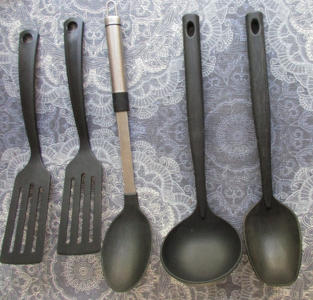 kunststof keukengerei zwart -  oa Ikea -, Ophalen of Verzenden, Gebruikt