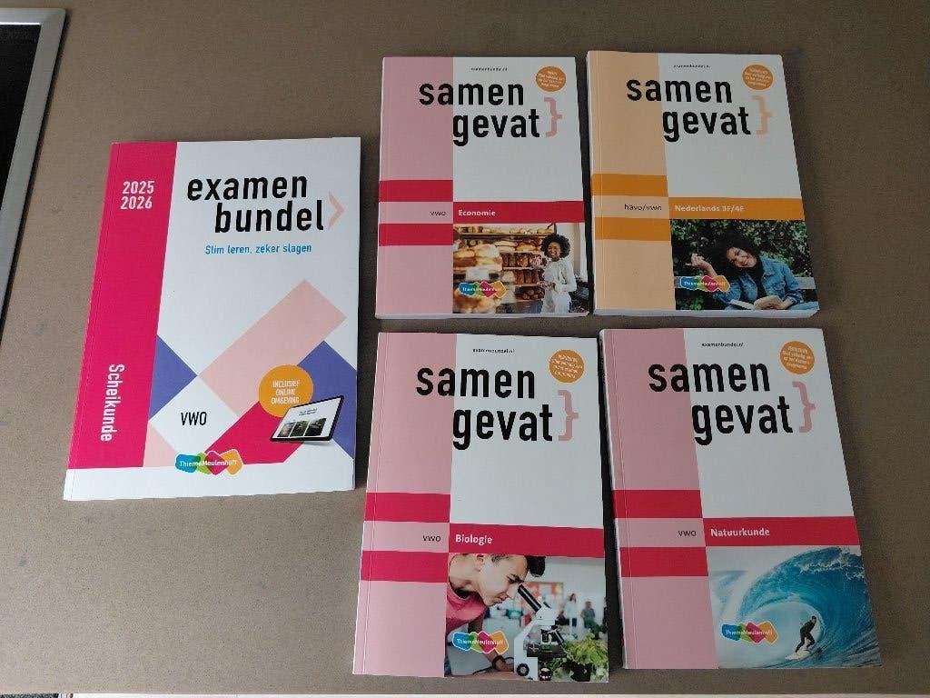 Examenbundel samengevat VWO, Boeken, Ophalen, Zo goed als nieuw, VWO, ThiemeMeulenhoff