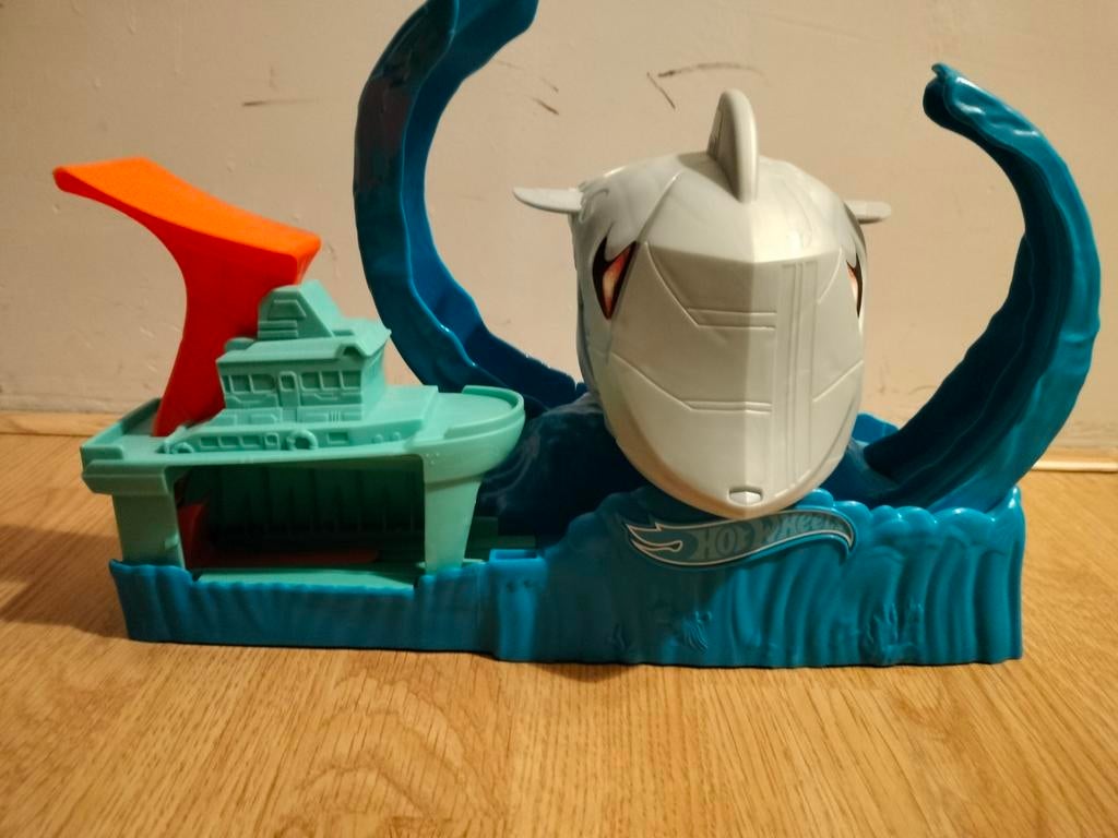 Hot Wheels Haai Aanval Speelset, Ophalen of Verzenden, Gebruikt, Jongen