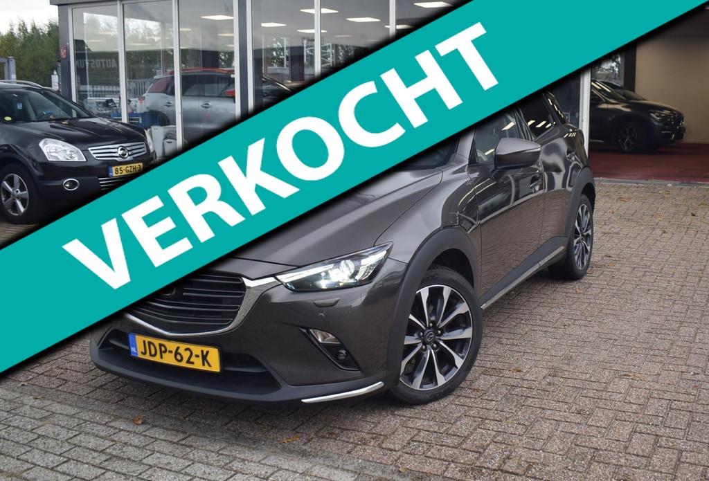 Mazda CX-3 2.0 SkyActiv-G 120 GT-M NAVIGATIE | LEDEREN INTER, 1998 cc, Gebruikt, 4 cilinders, Leder